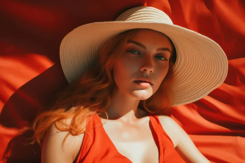 Стиль жизни, мода, стиль, леди, лето, элегантность, стильная привлекательная стрижка, портрет, женщина, модель, взрослая женщина, шляпа, человек, на улице, симпатичная женщина, красота, европеоидная…