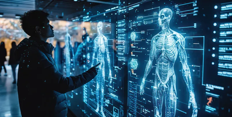 Футуристическая технологическая сеть: цифровой интерфейс современных информационных технологий и искусственного интеллекта в киберпространстве