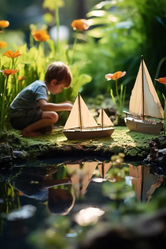 Радость, плавание, счастье, потомство, любовь, дети, свобода, веселье, бумага, семья, детство, игривый человек