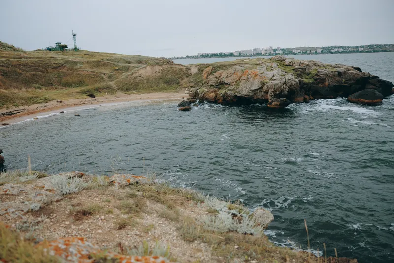 Природный пейзаж, море, образ жизни, облачная погода
