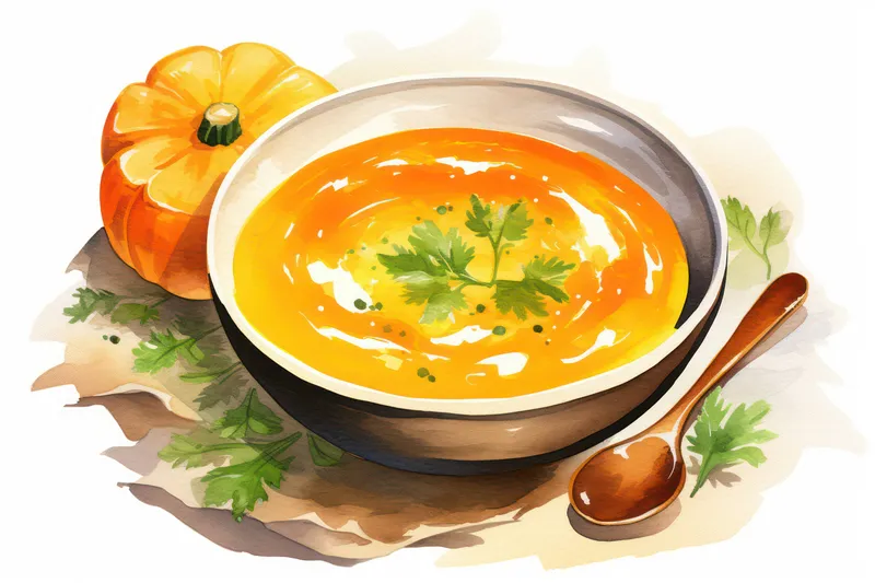 Обед, еда, овощной суп, сливки, диета, здоровый, вкусный, еда, ужин, желтая еда, тыква, кабачок, горячий, сливочный, миска, оранжевый, вегетарианец, фон, кухня