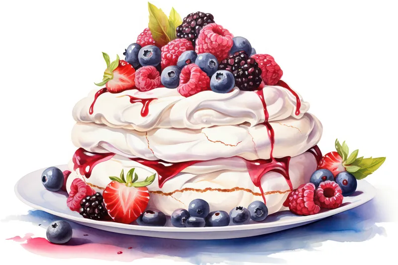 Клубника, десерт, пирожные, малина, домашний, красный, свежий, фон, фрукт, выпечка, вкусный, сливки, ягоды, сладкий, гурман, меренга, еда, лето