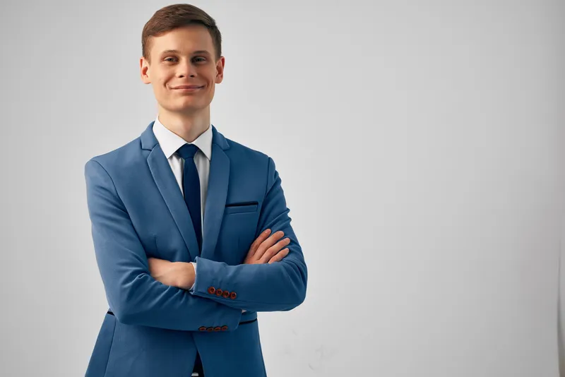 Бизнесмен, успешный менеджер, работа в офисе, руководитель, профессионал