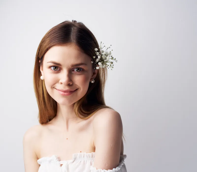 Элегантная женщина, ювелирные украшения, гламур, роскошь, крупные планы, модель