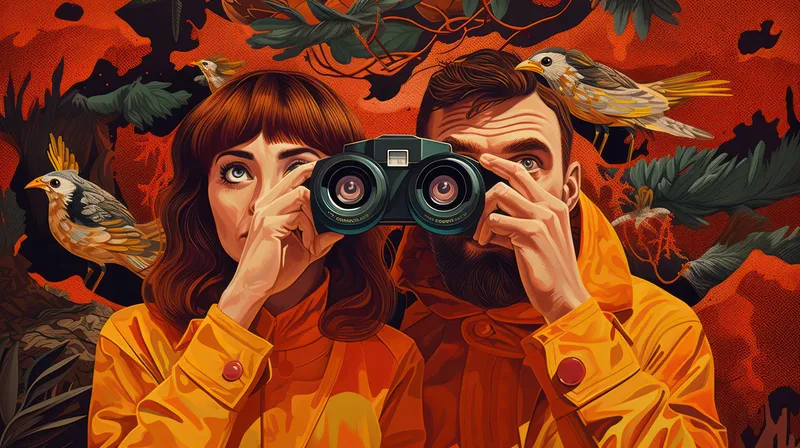 Мужчина, женщина, фон, современный, ретро, стиль, человек, иллюстрация, камера, объектив, женщина, объект