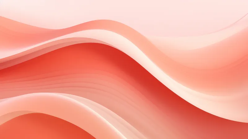 Абстрактная волна: яркое сочетание света и цвета в современном графическом дизайне