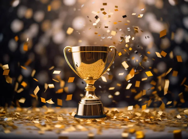 Фон чемпионата, приз, достижение успеха, золотой конкурс, церемония награждения, награда, кубок, золото, празднование, победа, место проведения соревнования, фон, первое место, лучший, спорт…