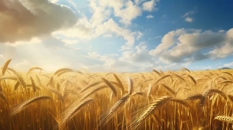 Природа, урожай, лето, сельское хозяйство, зерно, кукуруза, рост, сельское хозяйство, пейзаж, урожай, спелый, деревенский фон, хлеб, желтый, золотое поле, растение, колос, ячмень, пшеница