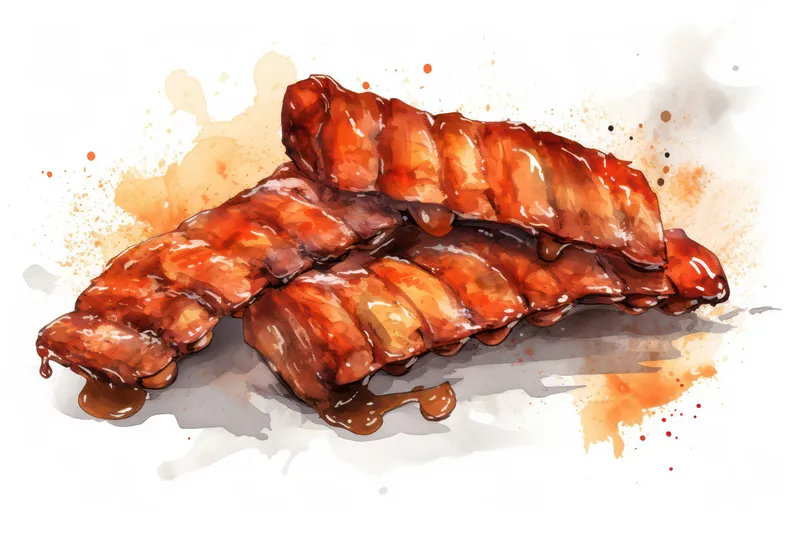 Вкусное сочное мясо: горячее красное блюдо на тарелке