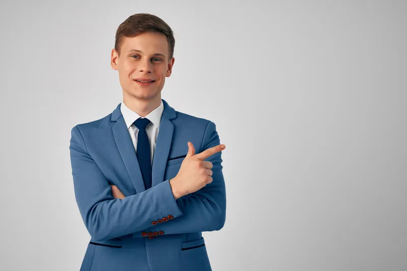Деловые люди, бизнесмен, успех, обрезанный вид