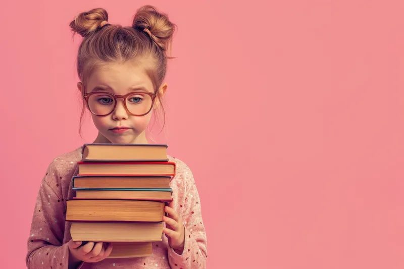 Девочка с книгами