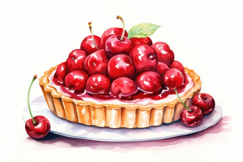 Закуска, десерт, домашняя еда, сладкая, вкусная, торт, фон, красный фон, пирог, ягоды, малина, клубника, вкусная, полезная, гурманская, кондитерская, выпечка, тарт, свежие фрукты, деревянный