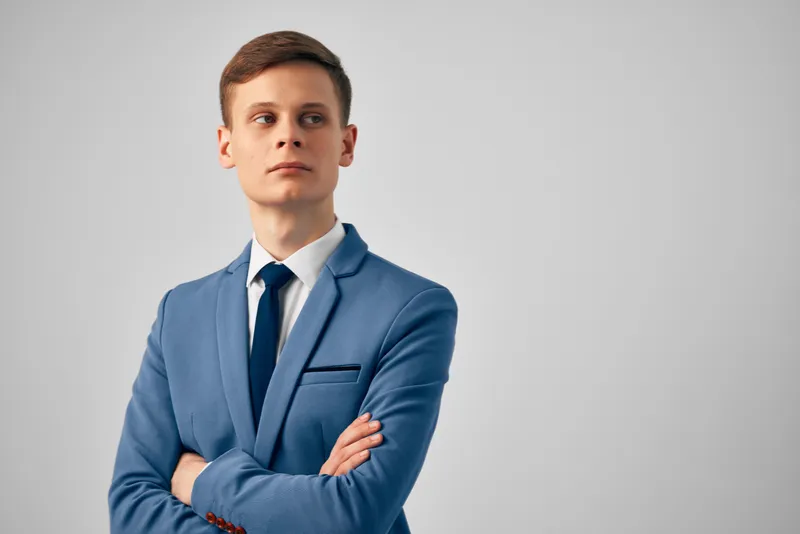 Бизнесмен, успешный менеджер, офисная работа, руководитель, профессионал
