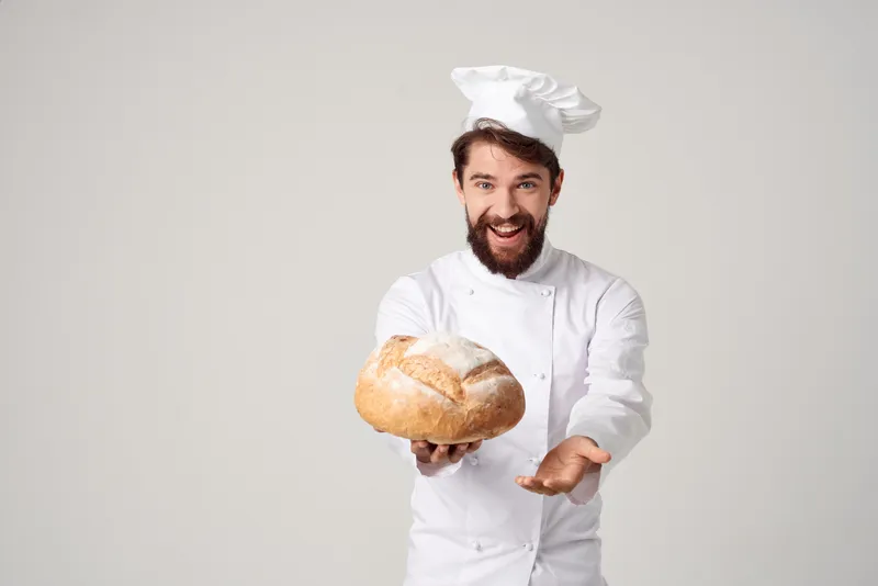 Работа шеф-повара на кухне, хлебобулочные изделия, кулинарная индустрия