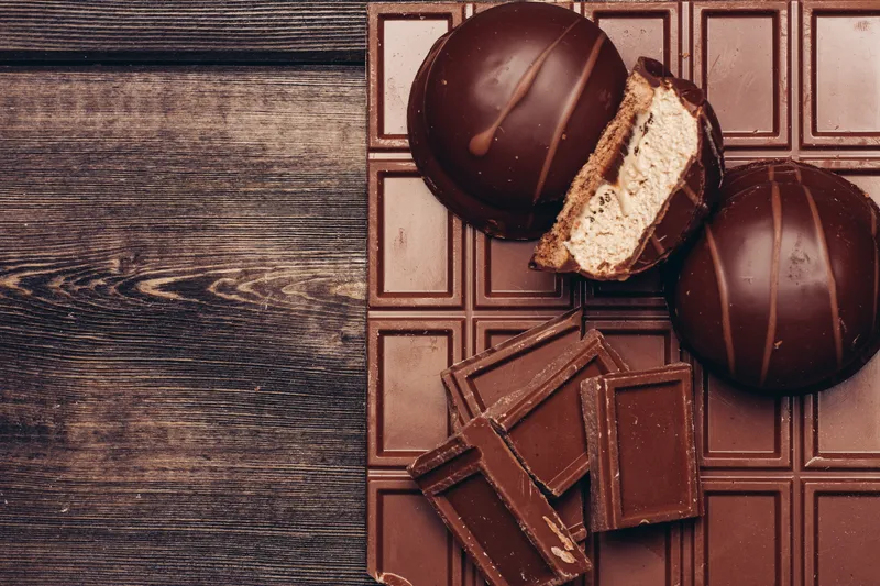 Какао, шоколад, зефир, сладости, наслаждение, деликатес, десерт
