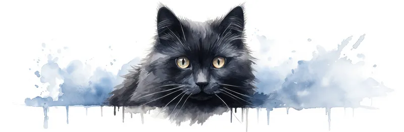 Кошачий, искусство, иллюстрация, кошка, котенок, милый, фон, млекопитающее, животное, рисунок, акварель, портрет, фон, изолированный, котенок, домашний, пушистый, белый, морда
