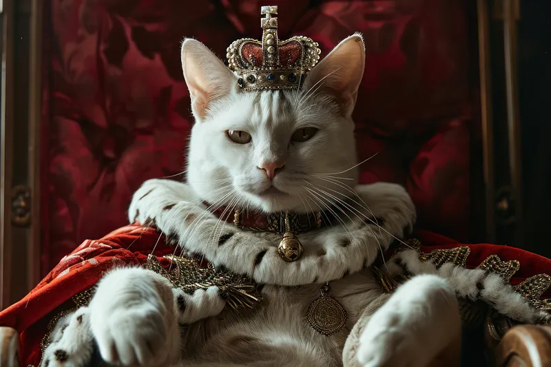 Игривый кошачий портрет: милый серый котенок с красивой белой шерстью, очаровательными черными кошачьими глазами и роскошной пушистой шерстью, позирующий на мягком и уютном фоне