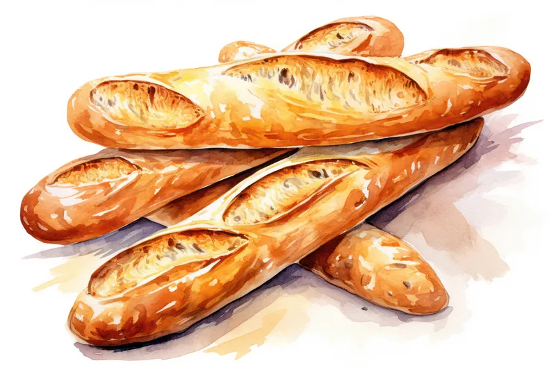 Традиционная белая булка на фоне, багет, здоровый коричневый хлеб, вкусная органическая еда, выпечка, приготовленная из муки, пшеничный завтрак, свежая пекарня, французское зерно, крупный план буханки