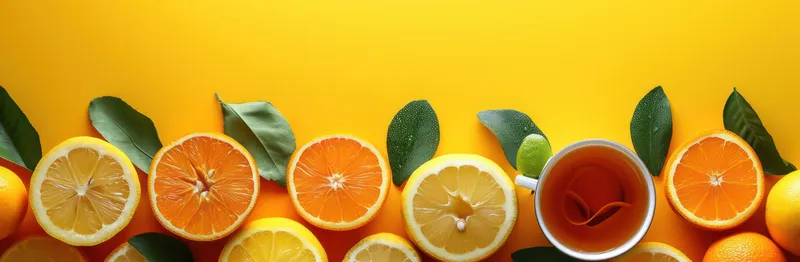 Сочное цитрусовое наслаждение: яркая композиция из свежих органических фруктов — апельсинов, лимонов, лаймов и грейпфрутов — на натуральном фоне