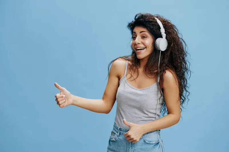 Концепция рекламы музыкальной стриминговой платформы