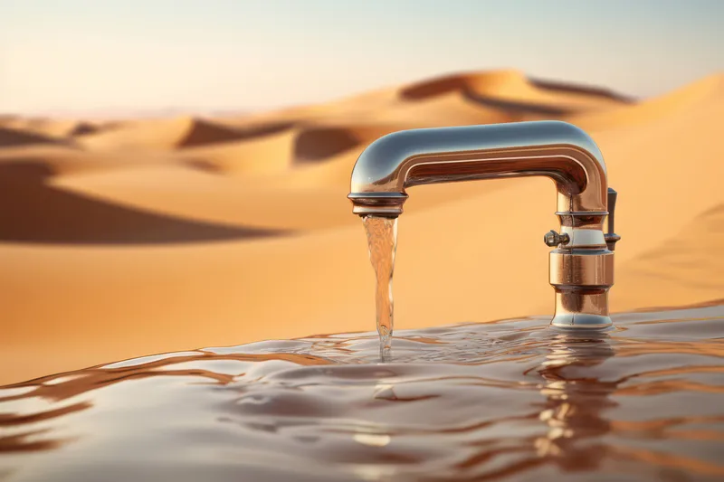 Капля воды, сантехника, жидкий хром, кран для питья