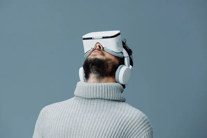 Мужчина, устройство, технология, парень