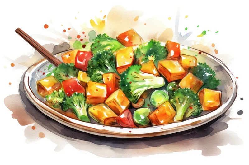 Органический, вкусный, зеленый, свежий, кухня, тарелка, блюдо, ужин, салат, овощи, обед, диета, здоровый, красный фон, еда, миска, вегетарианец