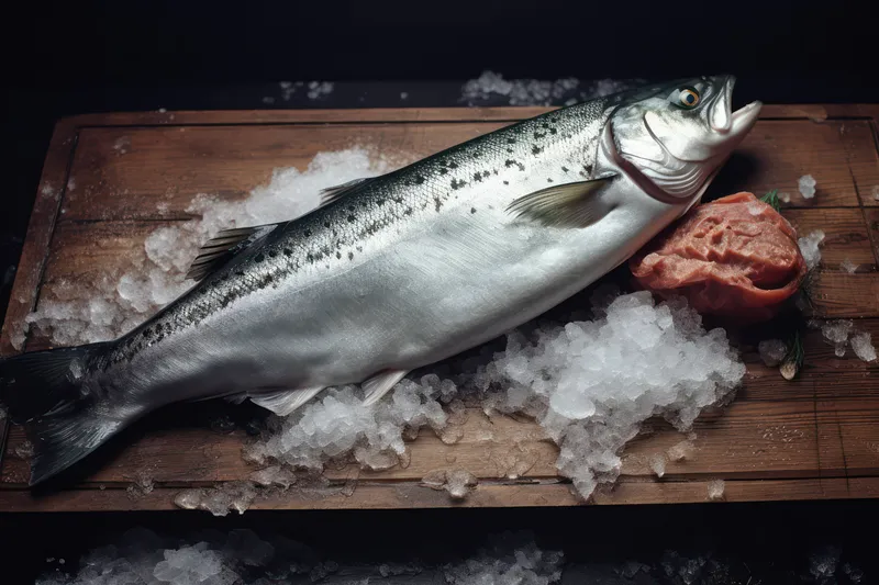 Приготовление еды, свежая рыба, море, лимон, полезный обеденный фон, форель, морепродукты, сырая еда, лосось, гурманская, вкусная, ингредиент, фон, еда, фон