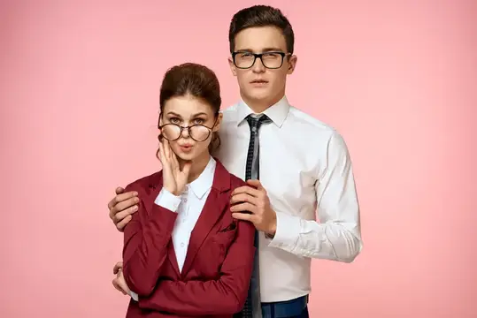 Коллеги по работе, бизнесмен и бизнесвумен, офис, менеджмент, команда, официальные лица