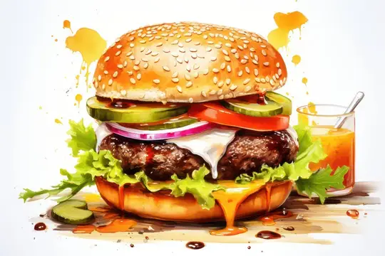 Помидор, быстрое мясо, гриль, бургер, еда, булочка, вкусный, сэндвич, вкусный, салат, гамбургер, фон, лук, говядина, сыр, обед, чизбургер
