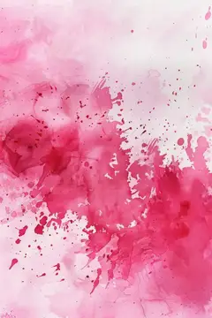 Абстрактные розовые акварельные брызги и пятна