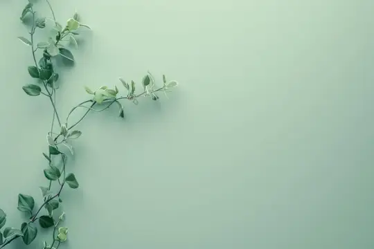 Листья эвкалипта на зеленом фоне с местом для вашего текста