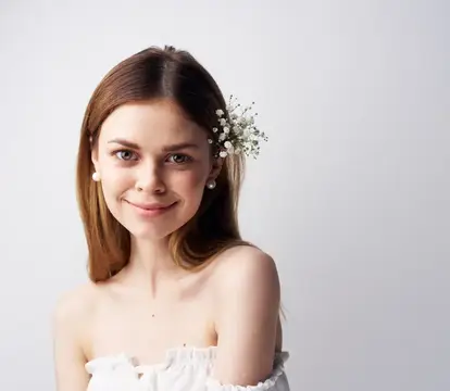 Элегантная женщина, ювелирные украшения, гламур, роскошь, крупные планы, модель