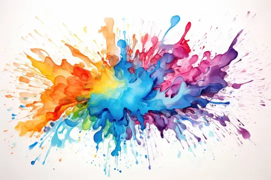 Фон с разбрызгиванием чернил