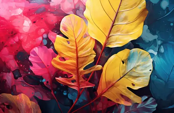 Красный фон, узор, сезонный, природа, листья, зеленый, клен, фон, осенний, оранжевое дерево, октябрь, яркий лес, осень, красивый, желтый, листва, коричневый, цвета, текстура, растение