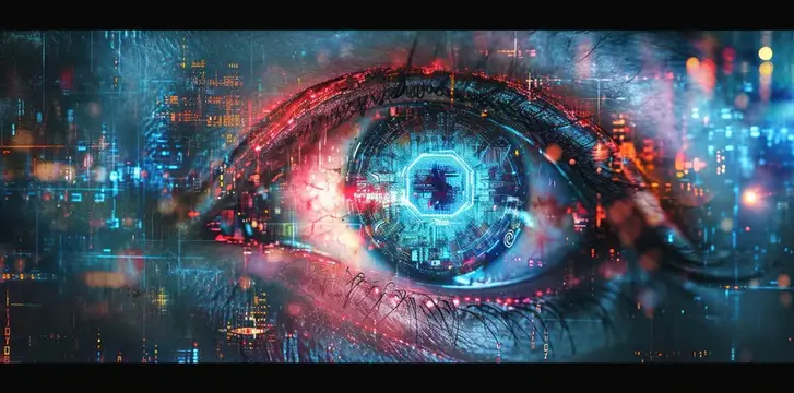 Digital Vision: абстрактный глаз будущего