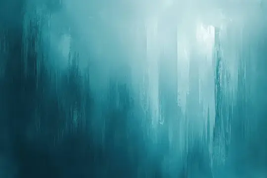 Абстрактный фон с бирюзовыми вертикальными мазками