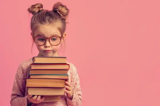 Девочка с книгами