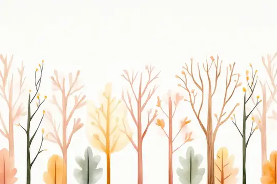 Нежное декоративное произведение искусства, передающее спокойствие, смену сезонов, причудливость и безмятежность, подходит для поздравительных открыток, домашнего декора и дизайнерских проектов…