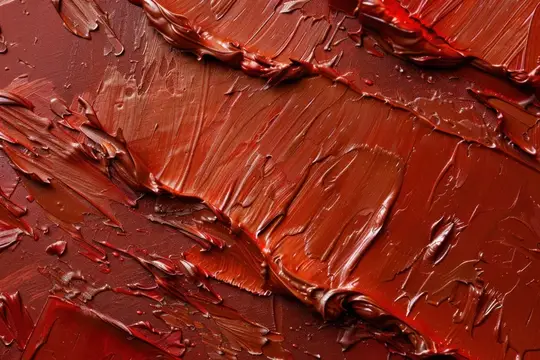 Абстрактная красная краска крупным планом на бумаге — концепция творчества, художественности и красоты, элемент художественного фона для дизайна