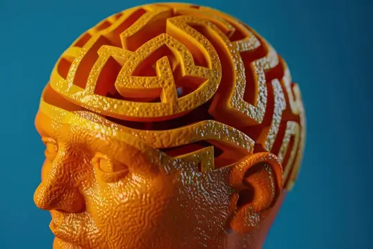 Замысловатый узор лабиринта: 3D-печатная модель головы человека как художественное представление сложности человеческого разума