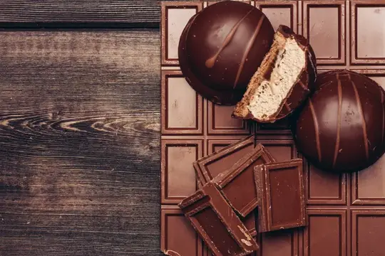 Какао, шоколад, зефир, сладости, наслаждение, деликатес, десерт