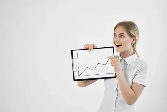 Финансист, коммерция, интернет, финансы, инвестиции на изолированном фоне