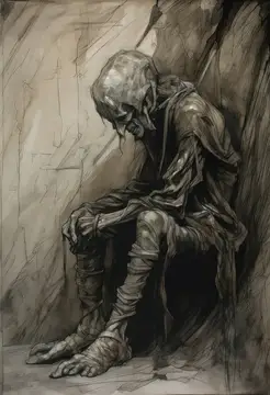 Мужчина, кошмар, ужас, жизнь, страх, человек, тайна, плач, грусть, демон, художественное произведение, рисунок, ад, фантазия, подавленность, гранж, зло, боль, выражение, призрак, дьявол…