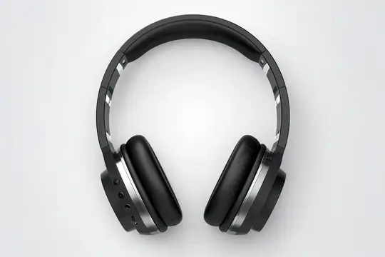 Черный, слушать, оборудование, современный звук, ухо, белый фон, наушники, объект, стерео, устройство, аудио, наушники, цифровые технологии, громкость, изолированный аксессуар, диджей, гарнитура