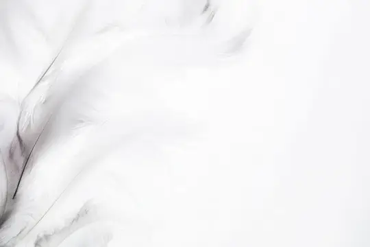 Абстрактный фон из мягких белых складок ткани
