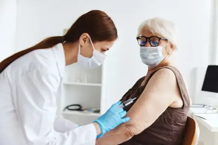 Пациент, вакцина, паспорт, иммунная защита