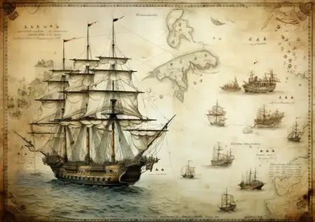 Винтажная парусная лодка в историческом море: морское приключение