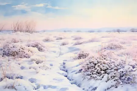 Мороз, на улице, фон, снег, природа, снежный сезон, небо, пейзаж, деревья, утро, живописный, белый, закат, холодная зима, рождество, красота, синий лес