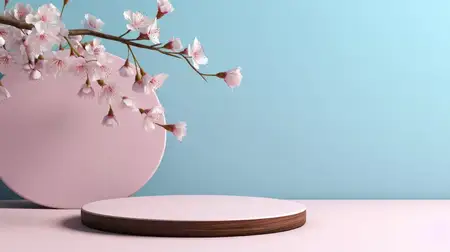 Цветущая розовая красота: нежный цветочный букет на деревянном столе с мягким пастельным фоном